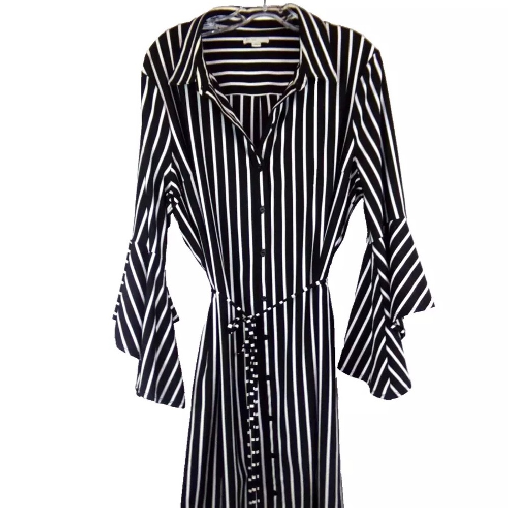 Black and White Dress